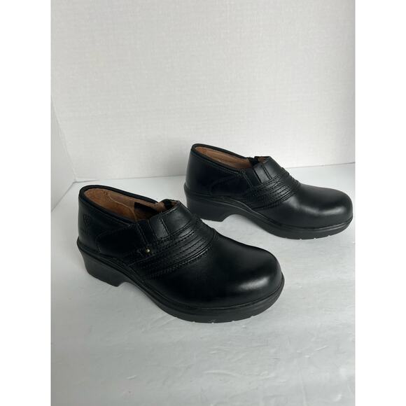 ARIAT Women’s Steel Toe Safety Clogs Black Slip On Shoes Size 7C (Wide) - Picture 3 of 11